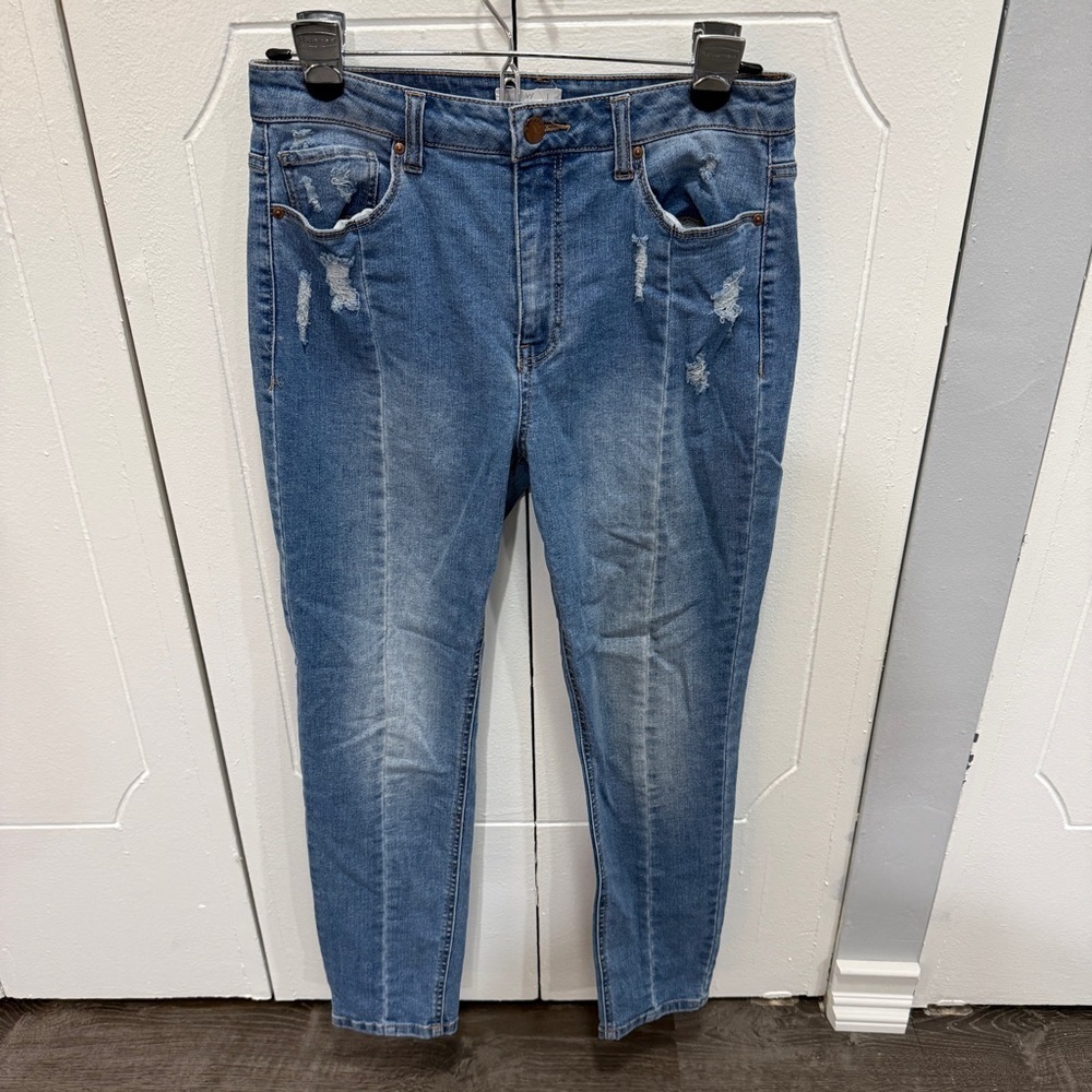 Ivy + Main Medium Wash Skinny Jeans